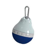 Magideal - Botella De Agua Para Perros, Dispensador De Agua Para Perros Y Gatos, Cuenco De Agua Para Perros, Recipiente De Agua Portátil Para Perros, Cuenco De V Azul