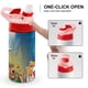 thumbnail image 4 of Robin HoodBotella de Agua con Tapa Pop Top de Un Toque, Acero Inoxidable, a Prueba de Fugas, para Deportes, Botella Infantil rosa 12 oz, 4 of 6