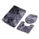 thumbnail image 1 of Juego De 3 Alfombrillas De Baño Con Tapa De Inodoro, Alfombra Grande Absorbente Para Bañera, Gris, 1 of 3