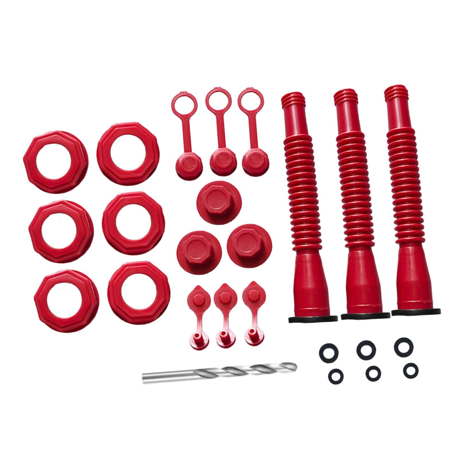 Ioensy - Reemplazo De Boquilla De Lata De Gas, 5 Litros, 6,30 Pulgadas A 11,81 Pulgadas, Boquilla Ajustable Para Lata De Gas, 3 Juegos