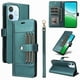 thumbnail image 1 of FOXDOCK Funda tipo Cartera para OPPO A5 Pro 4G/5G – Cubierta de Cuero PU con Múltiples Ranuras, Bolsillo para Efectivo y Correa de Muñeca, 1 of 6