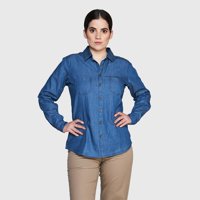 Jayson - Blusa Denim 4.5 Oz Azul Xs