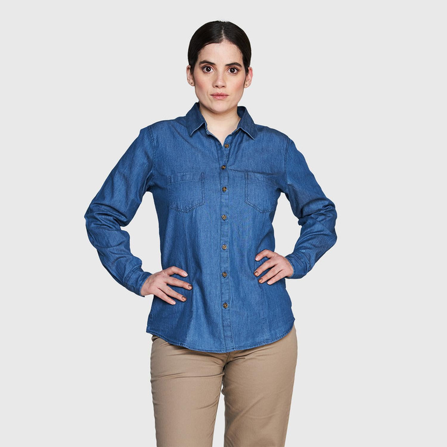 Jayson - Blusa Denim 4.5 Oz Azul L