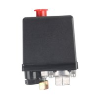 Ioensy - Interruptor De Presión Del Compresor De Aire Válvula Reguladora Del Compresor De Aire Válvula De Control Perno Dorado