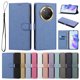 thumbnail image 1 of Funda Cartera de PU para Honor X9C con Tarjetas, Azul, 1 of 6