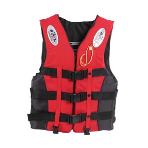 Magideal - Chaleco Salvavidas Ajustable Para Natación, Pesca, Wakeboard, Deriva, Xxxl, Color Rojo