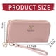 thumbnail image 5 of Cartera de mujer, cartera larga con cremallera para estudiante, cartera informal, cartera para teléfono móvil, cartera moderna para mujer, 5 of 5