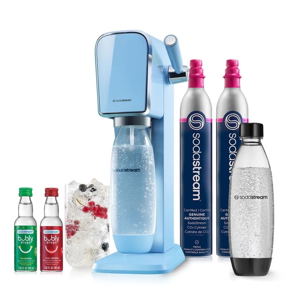 Kit de Máquina de Agua Gasificada Sodastream ART Misty Blue