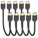 thumbnail image 1 of Cable HDMI UVOOI 1 ft 4K 18 Gbps Pack de 5 Macho a Macho, 1 of 3