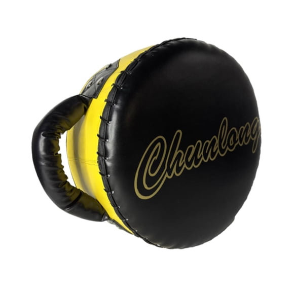 Punch Shield Saco De Boxeo Con Mango Almohadilla De Boxeo Para Mma Taekwondo Muay Thai Amarillo