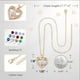 thumbnail image 3 of Collar colgante de amor de amor con piedra de nacimiento Zirconia, regalo de joyería de las mujeres para la Navidad, cumpleaños, aniversario, 3 of 5