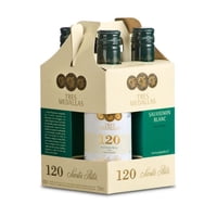 Vino Blanco Sauvignon Blanc Pack 4 Botella 187 Ml Tres Medallas