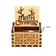 thumbnail image 1 of Delightful Wooden Antique Carved Hand Cranked Music Box - Perfect Christmas Gift for Kids, Mom, Dad, Friends & More!, 1 of 3