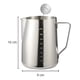 thumbnail image 3 of Espumador De Leche Jarra Leche Acero Lechero Barista 1300ml, 3 of 10