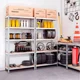 thumbnail image 3 of Estante Rack De Metal Galvanizado 180x90x40 Color Plateado, 3 of 7