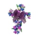 thumbnail image 5 of Corona De Flores Artificiales Corona De Puerta De Tulipán Festival De Pared Corona De Cruz De Pascua Azul Púrpura, 5 of 5