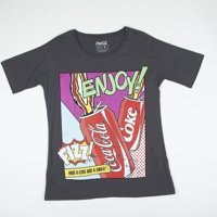 Polera Mujer Enjoy! Gris Coca Cola