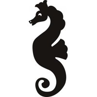 Rienda Libre Graphics - Decomural Seahorse Under The Sea Ws-18987