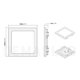 thumbnail image 2 of Panel Led Cuadrado 18W 1440Lm, 2 of 3