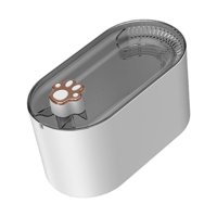 Magideal - Fuente De Agua Automática Para Gatos, Dispensador De Agua Silencioso, 1,5 Litros De Agua Potable Luz De Noche Blanca