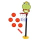 thumbnail image 2 of Juego De Aro De Baloncesto Para Ni?os, Red De Baloncesto Portátil Para Ni?os, Regalos, Práctica, Verde, 2 of 5