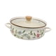 thumbnail image 5 of Olla De Sopa Esmaltada Con Tapa Vintage Con Asa Olla De Pasta Para Comida Sopa Cocinar Flores, 5 of 5