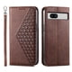 thumbnail image 1 of Funda Flip FOXDOCK para Google Pixel 7A , Estilo Billetera con Diseño Rombo, Correa de Mano y Soporte, Uso Diario, 1 of 6