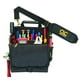thumbnail image 1 of Funda para herramientas Custom Leathercraft 1509 con cierre y 21 bolsillos, color negro, 1 of 3