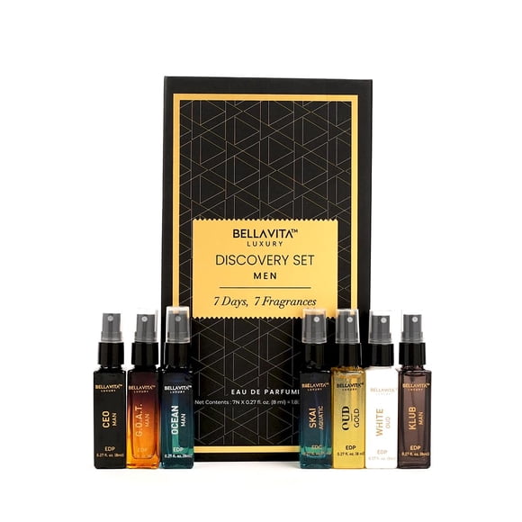 Set de perfume BellaVita Luxury Discovery 7x8ml para hombre