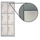 thumbnail image 3 of Locker Casillero Metalico 2 Cuerpos 6 Puertas con Patas, 3 of 5