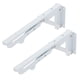 thumbnail image 1 of Heavy Duty plegables soporte de la esquina soporte de la esquina pared colgante 10 pulgadas, 1 of 5