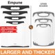 thumbnail image 2 of Juego de 4 tablas de cortar Empune Plastic Kitchen con ranuras para jugo, 2 of 7