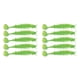 thumbnail image 3 of 10x Señuelos De Pesca Blandos Cebos Artificiales Para Accesorios De Pesca De Lubina Walleye Verde, 3 of 5