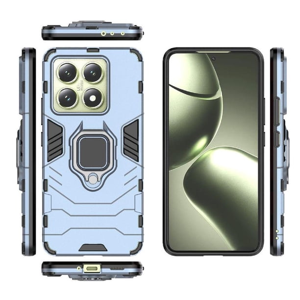FOXDOCK Funda Antigolpes para Xiaomi 14T 5G – Protección Total con Soporte y Diseño Robusto