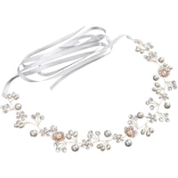 Xinqihang - Accesorios Para El Cabello De Boda Tiara Romántica De Flores Corona Nupcial Joyas Para El Cabello De Novia