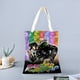 thumbnail image 2 of JoJo's Bizarre Adventure Bolso de tela con estampado de lienzo para mujer, bolsa de compras reutilizable y estética, con cremallera interior, regalo para mujer,38*45cm., 2 of 6