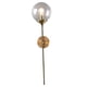 thumbnail image 5 of Aplique De Pared Dorado Que Ilumina Luces De Pared Interiores Modernas Con Base E14 Transparente, 5 of 5