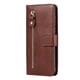 thumbnail image 3 of Funda con Cremallera para Huawei Mate 60 Pro, Carcasa Cartera de Cuero PU con Soporte y Tarjetero, 3 of 6