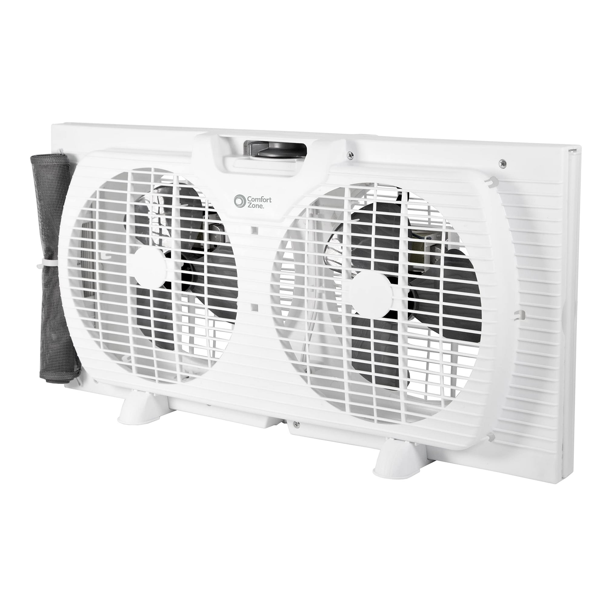 Ventilador De Ventana Comfort Zone Cz319wt2, 23 Cm, 3 Velocidades, Blanco