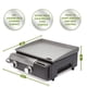 thumbnail image 3 of Plancha de gas Cuisinart CGG-501 Gourmet de dos fuegos, 7,4 kW, 3 of 9