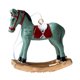 thumbnail image 2 of Estatua De Caballo Navideña, Adorable Decoración De Mesa Para Jardín, Balcón, Entrada, Verde, 2 of 5