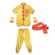 thumbnail image 1 of Traje Tradicional Chino De Wushu Para Adultos, Ni?os, Mujeres, Ni?os Y Ni?as, Amarillo 160, 1 of 5