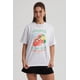 thumbnail image 1 of Polera Mujer Oversize Recogido Blanco, 1 of 4