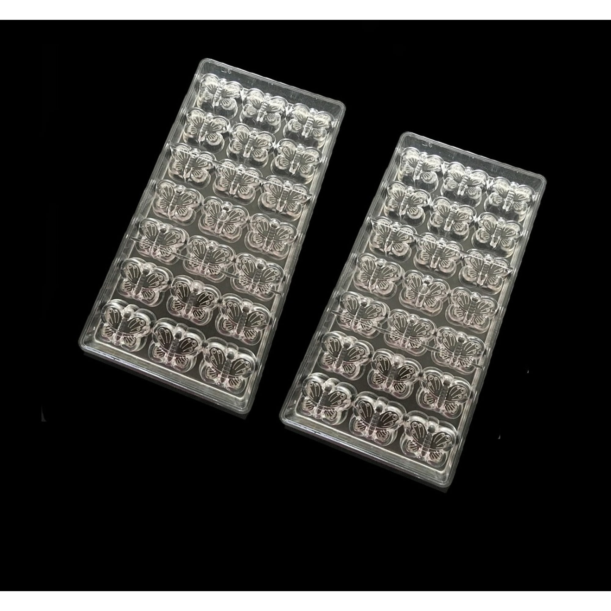 Genérico - Pack X2 Moldes Chocolate Moldes De Chocolate Mariposa