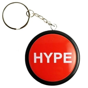 Llavero Hype Button Sound Rx Hype2Go Con Bocina Hip Hop Air