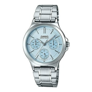 Reloj Analogo Plateado Casio Ltp-V300D-2A