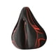 thumbnail image 4 of Cojín de Sillín de Bicicleta Acolchado Suave de Repuesto para Sillín de Bicicleta, Cojín para Asiento de Bicicleta para Ciclismo en Interiores Y Exter Negro Rojo, 4 of 5