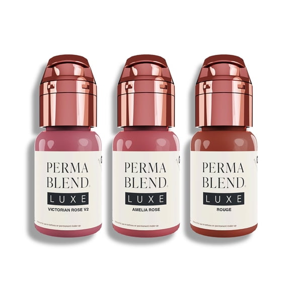 Perma Blend Luxe - Set de Labios Rosa - 3 unidades (14,8 ml cada una)