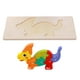 thumbnail image 2 of Rompecabezas De Madera Para Niños Rompecabezas De Dinosaurios De Madera Para Niños Pequeños Parasaurolophus Preescolar, 2 of 5