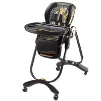 Silla De Comer Lujosa Reclinable Hagaday Negra By Lubabycas